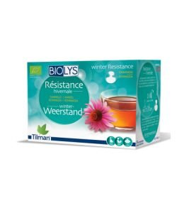 Infusion Résistance hivernale (cannelle-échinacea) BIO, 24 sachets